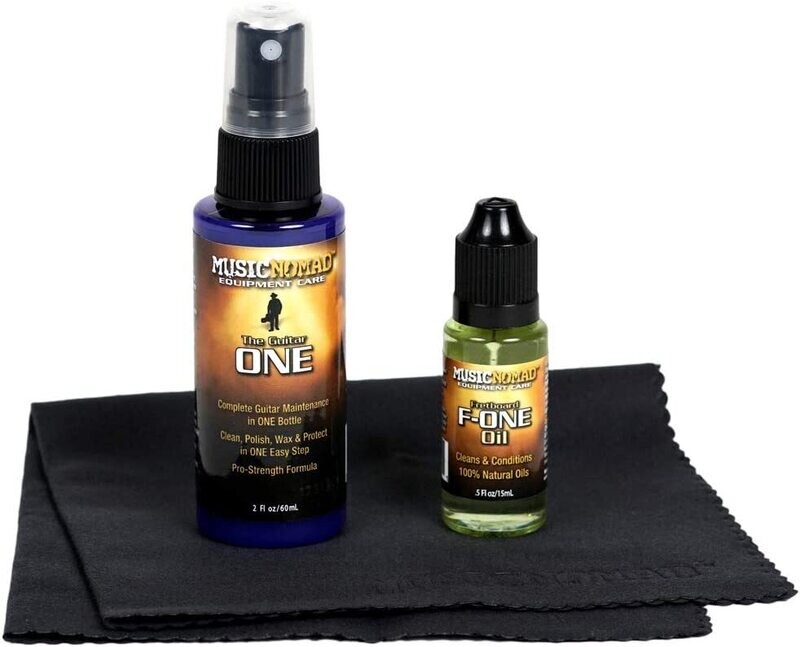 MusicNomad Premium Guitar Care 3-Piece Kit - MN140