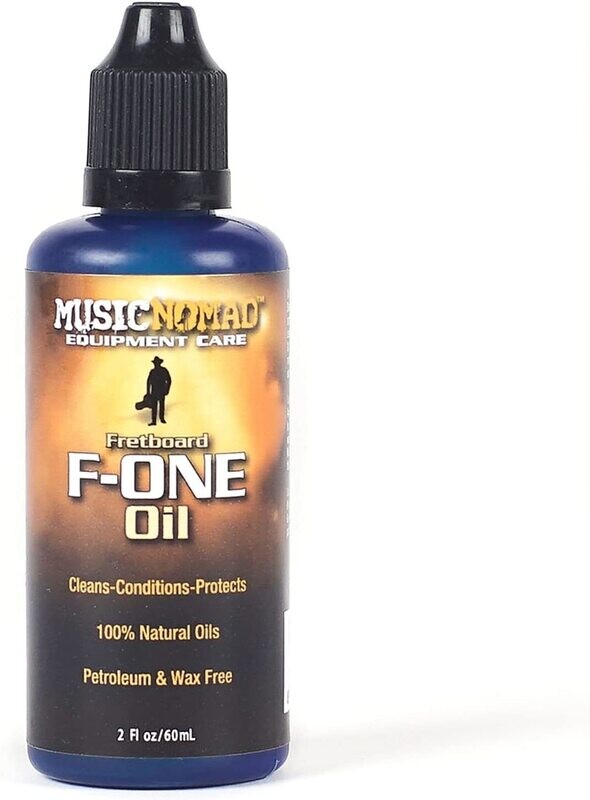 MusicNomad F-ONE Fretboard Oil Cleaner & Conditioner 2 oz (MN105)