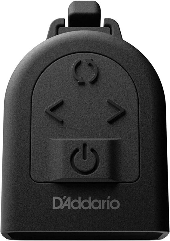 D'Addario Accessories Micro Headstock Guitar Tuner - Compact & Discrete - Clip On