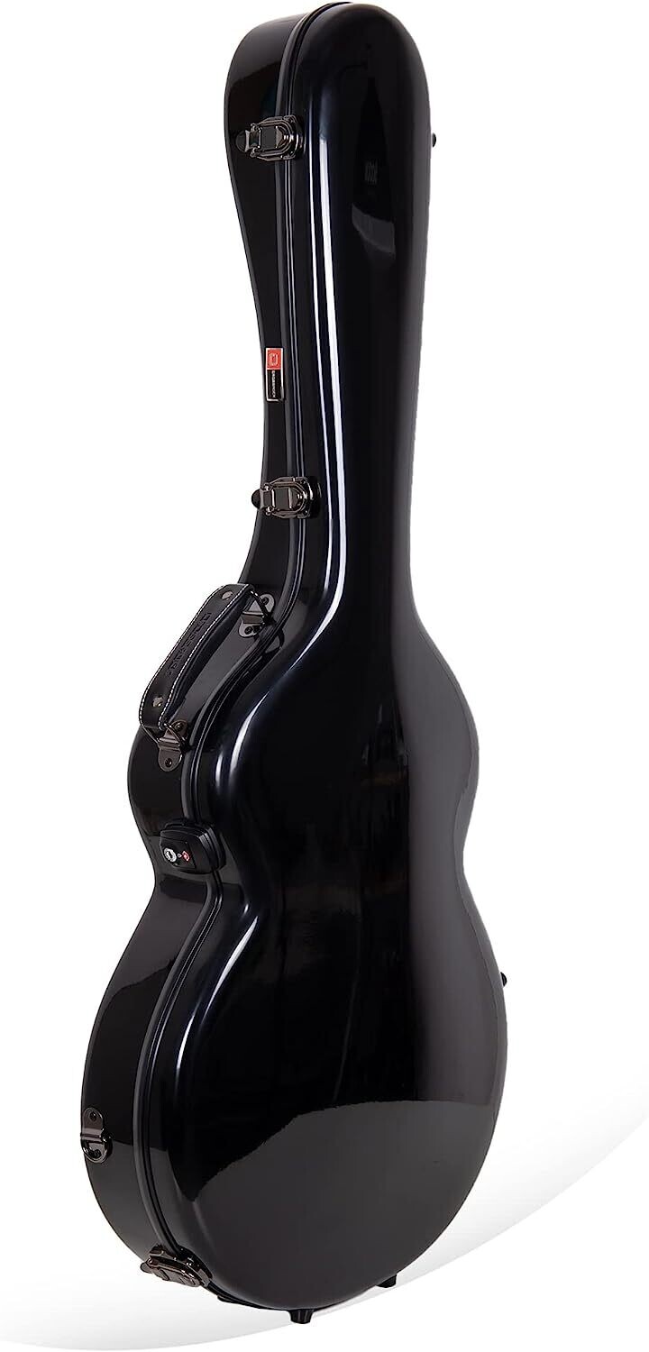 Crossrock 335 style guitar case, Fiberglass hard shell with Backpack