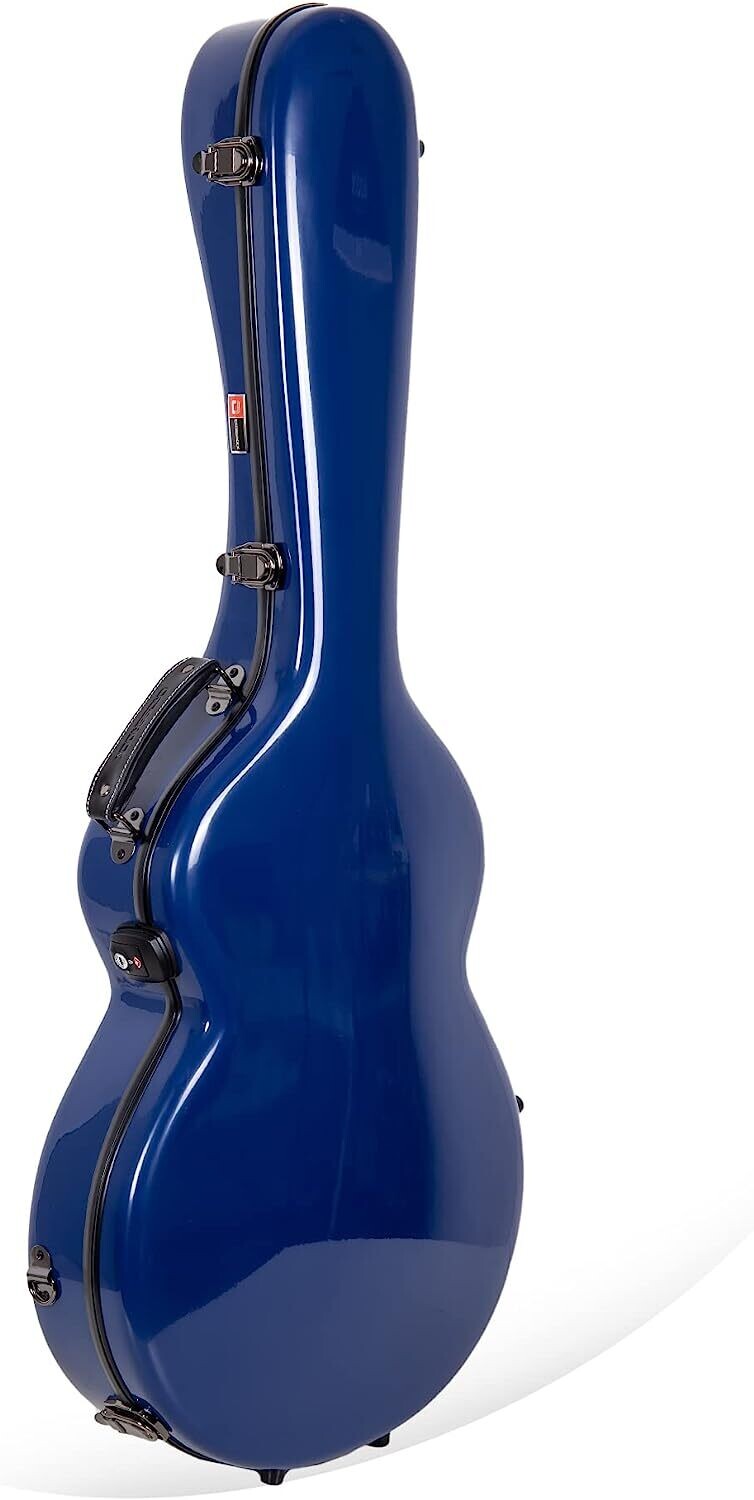 Crossrock 335 style guitar case, Fiberglass hard shell with Backpack  Straps, Navy Blue (CRF2020SANVBL) | CalidoGuitars.com