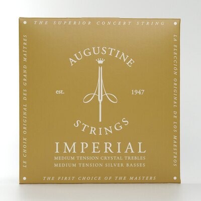Augustine Imperial Red Classical Guitar Strings - MT Bass, HT Trebles