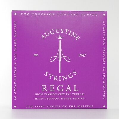 Augustine Regal Blue Classical Guitar Strings - HT Bass, Extra HT Trebles Augustine Regal Blue Classical Guitar Strings - HT Bass, Extra HT Trebles