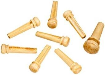 D'Addario Boxwood Bridge Pins with End Pin Set