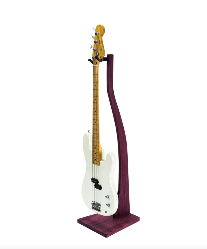 Zither Music Bass Stand - Purple Heart