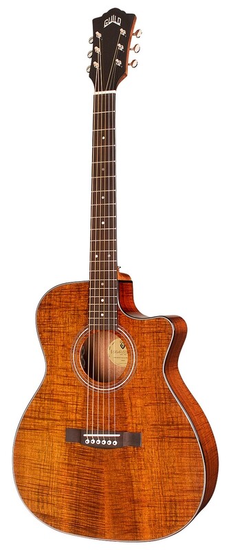 Guild OM-260CE Deluxe Blackwood Acoustic Electric Guitar