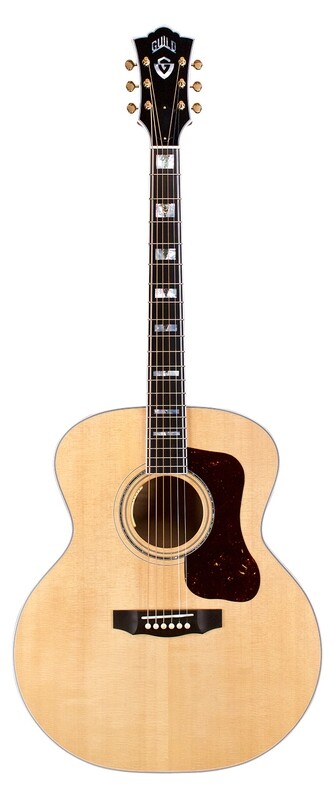 Guild USA F-55E Maple, Blond - Solid Sitka Spruce top, Solid Maple back/sides - Made in the USA