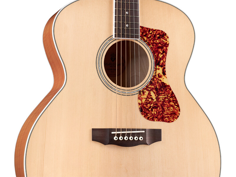 Guild F-250E Deluxe - Natural, Solid Sitka Spruce Top