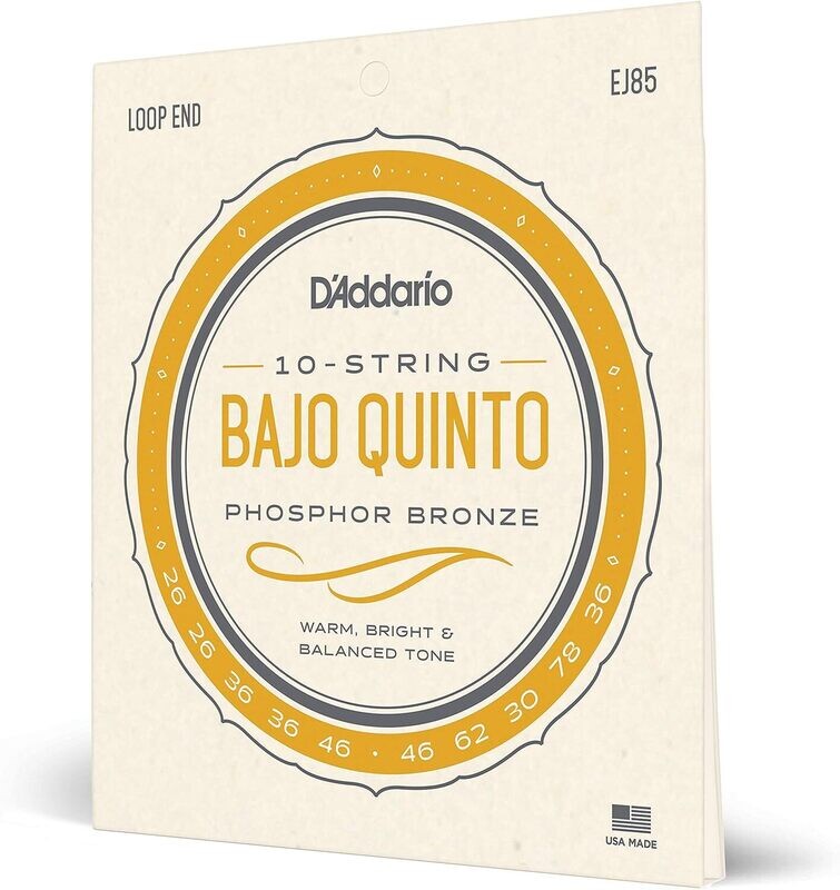 D'Addario EJ85 Bajo Quinto Strings