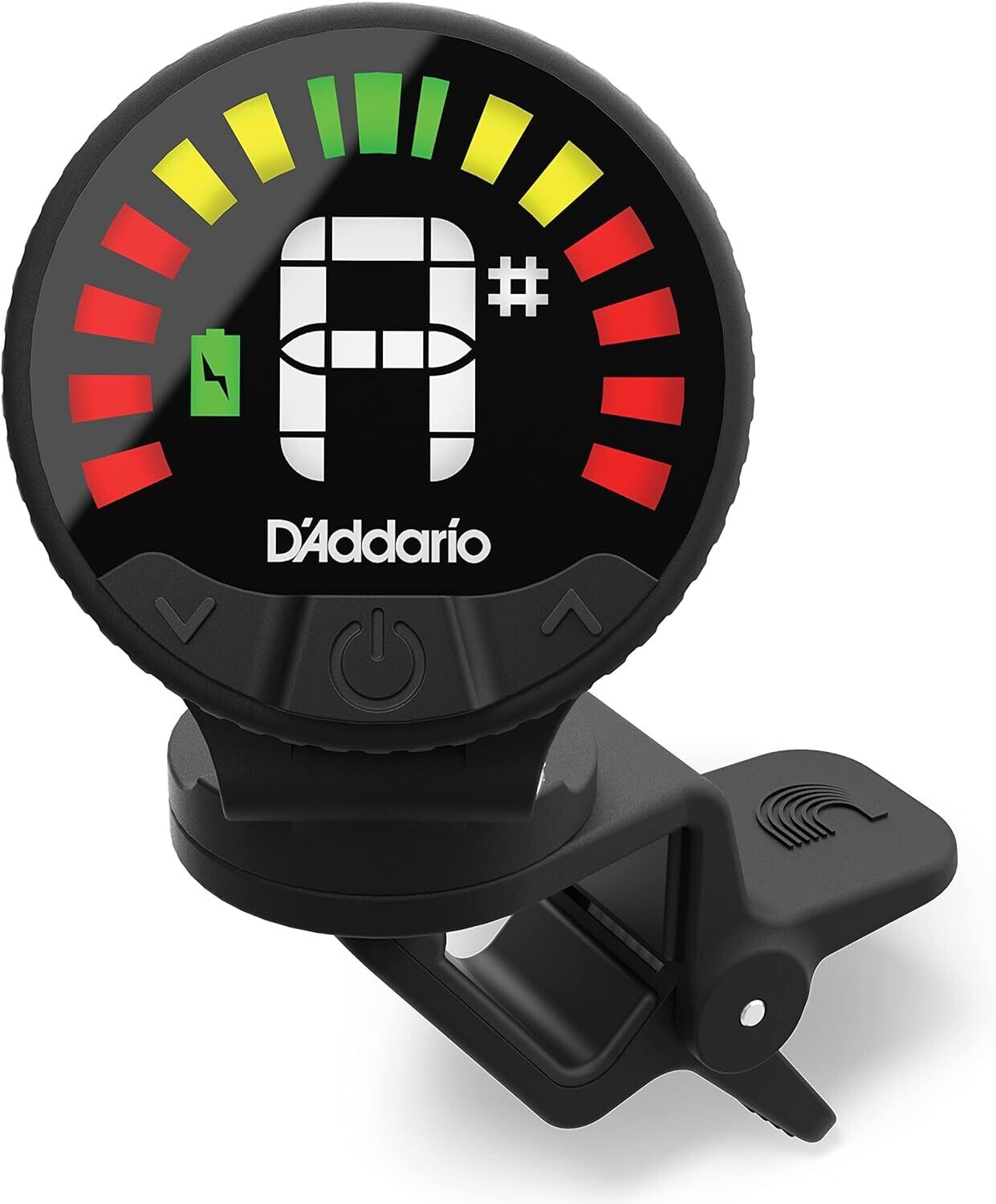 D'Addario Accessories Nexxus 360 Rechargeable Clip On Guitar Tuner D'Addario Accessories Nexxus 360 Rechargeable Clip On Guitar Tuner