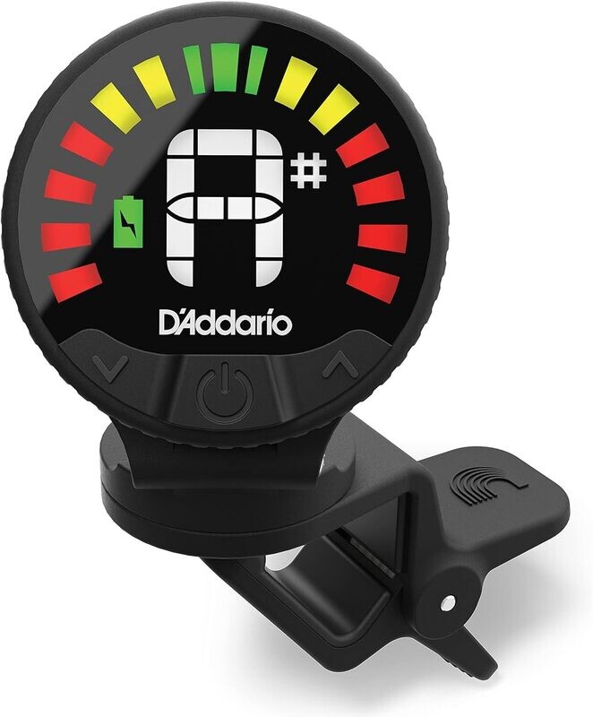 D'Addario Accessories Nexxus 360 Rechargeable Clip On Guitar Tuner D'Addario Accessories Nexxus 360 Rechargeable Clip On Guitar Tuner