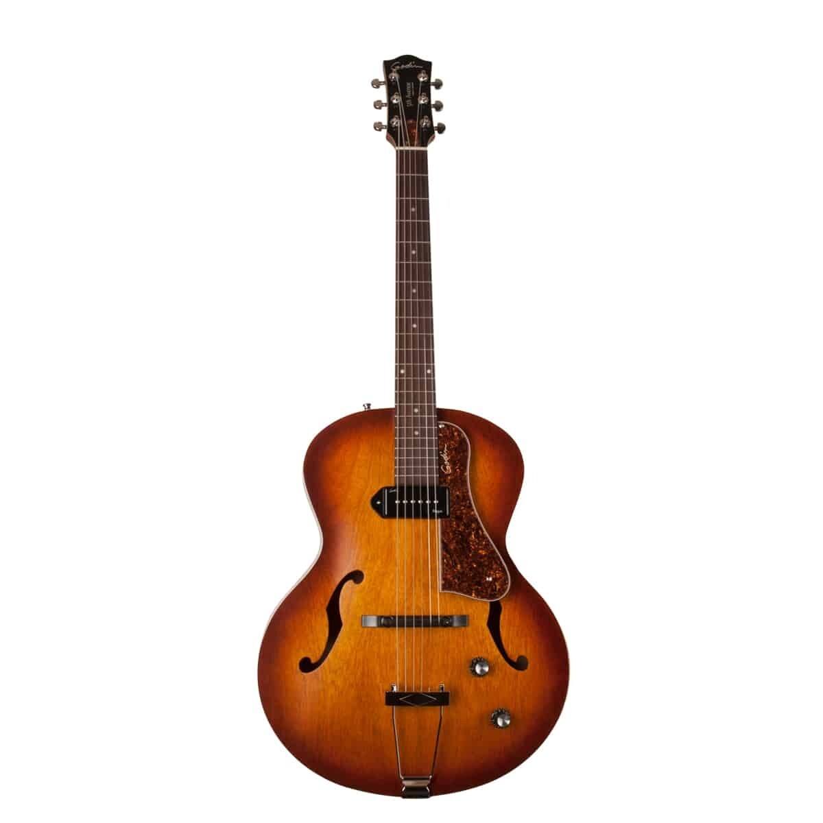 Godin 5th Avenue Kingpin P90 - Cognac Burst - Arched top Electric Guitar Godin 5th Avenue Kingpin P90 - Cognac Burst - Arched top Electric Guitar