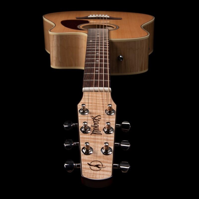 Seagull Performer CW HG Dreadnought Cutaway with Fishman Press II -  Made in Canada - Free Gig Bag Included