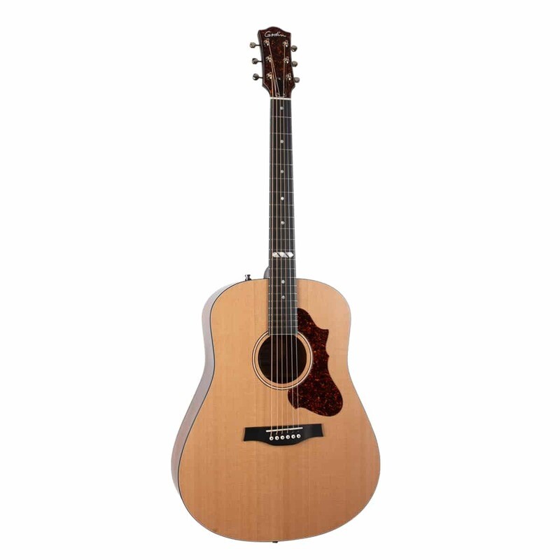 Godin Metropolis - Solid Cedar top, Dreadnought Guitar - LR Baggs Electronics