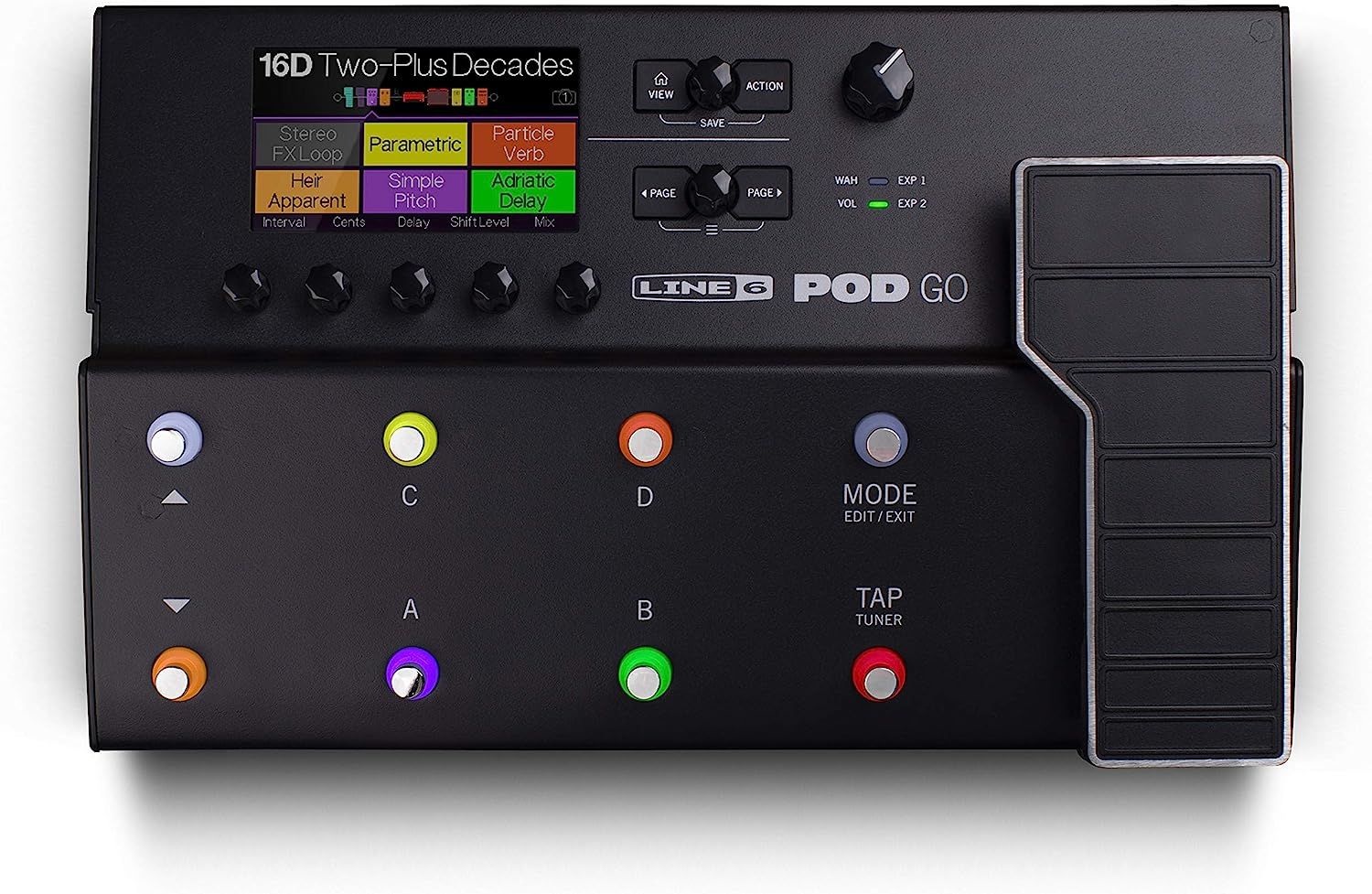 Line 6 POD Go, Guitar Multi-Effects Pedal