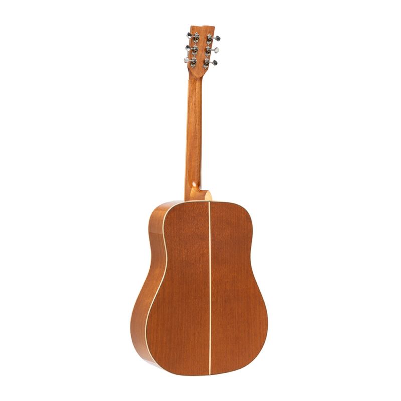 Stagg Dreadnought SA45 Acoustic Steel String Guitar - Spruce top/Lacewood back/sides