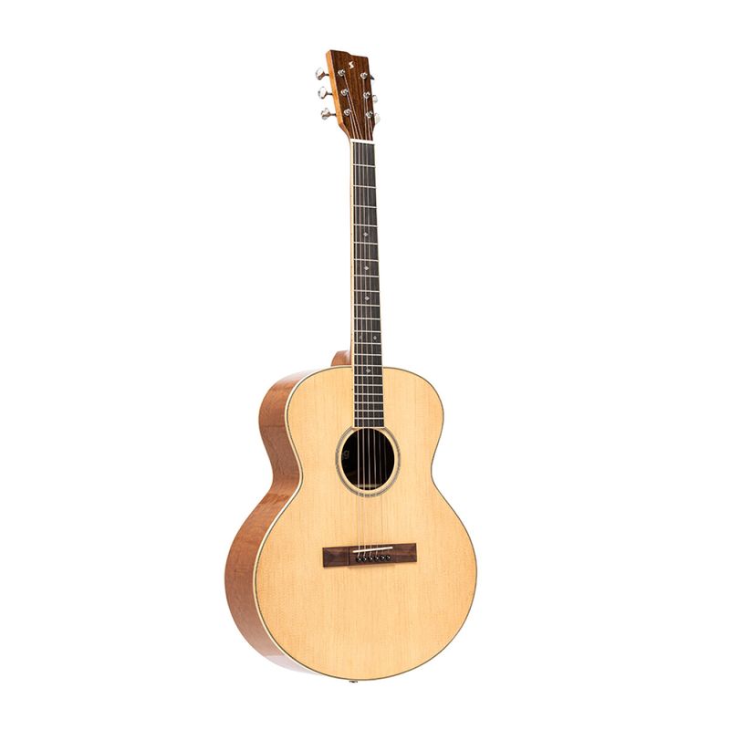 Stagg Orchestra Model Acoustic Guitar with Spruce top, Lacewood back/sides, Series 45