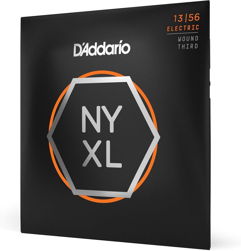 D'Addario  Electric Guitar Strings - NYXL1356W - Med Wound 3rd