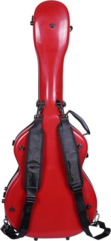 Crossrock Fiberglass Case for Grand Auditorium Guitars - CRF2020GARD