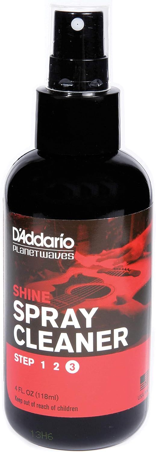 D'Addario Accessories Shine Guitar Spray 4oz D'Addario Accessories Shine Guitar Spray 4oz