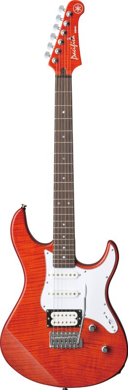 Yamaha Flamed Maple Veneer Electric Guitar - Pacifica 212VFM CB