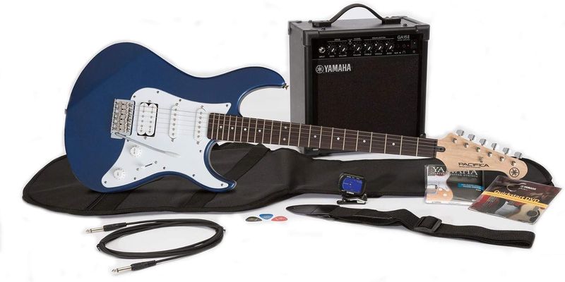 Yamaha GigMaker EG Electric Guitar Pack - Metalic Blue