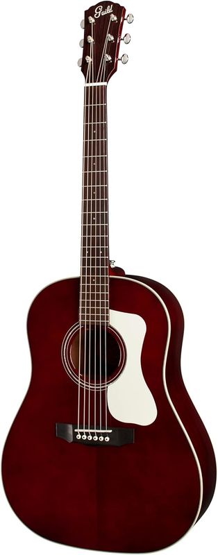 Guild DS-240 Memoir Acoustic Guitar - Wine Red