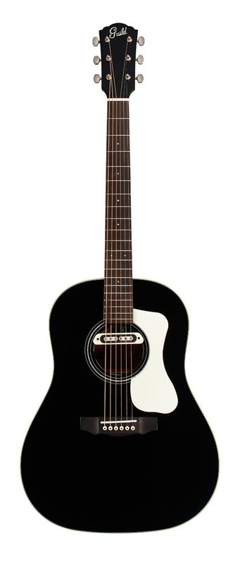 Guild DS-240e Memoir Acoustic-Electric Guitar - Black