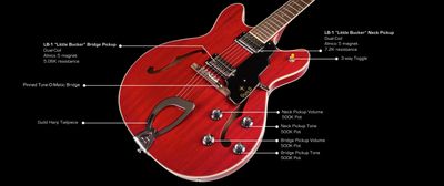 Guild Starfire IV Electric Guitar - Hollow Body - Harp Tail