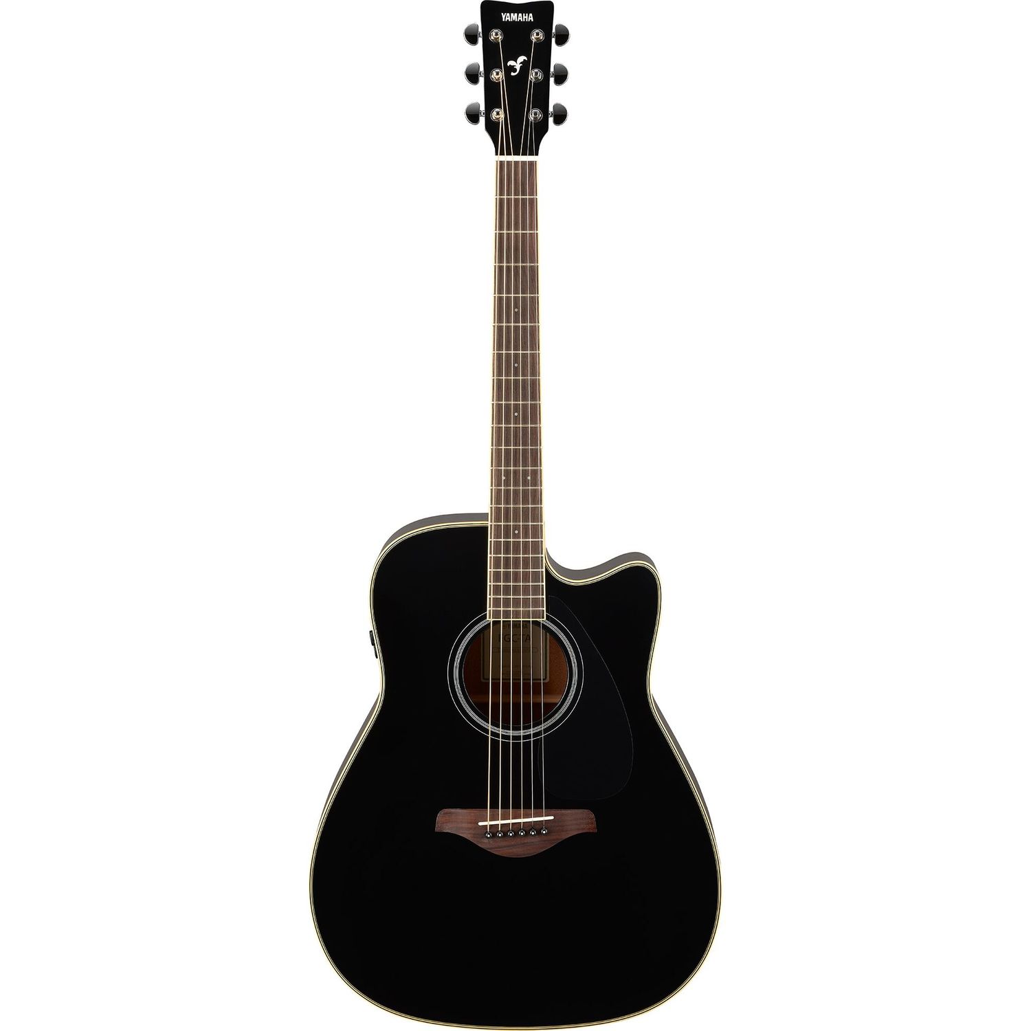 Yamaha FGC-TA TransAcoustic Cutaway - Black Yamaha FGC-TA TransAcoustic Cutaway - Black