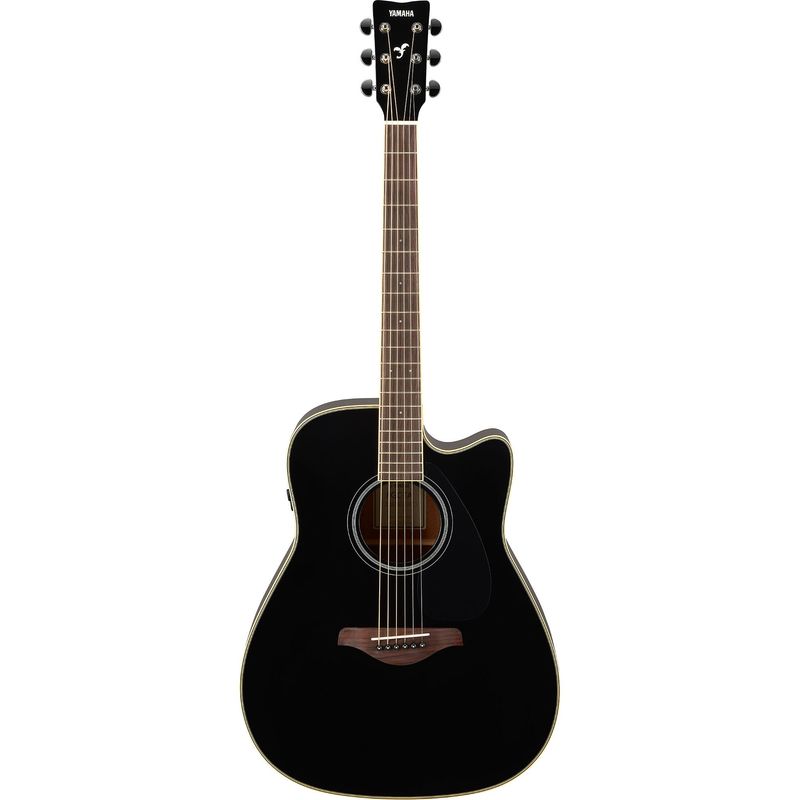 Yamaha FGC-TA TransAcoustic Cutaway - Black