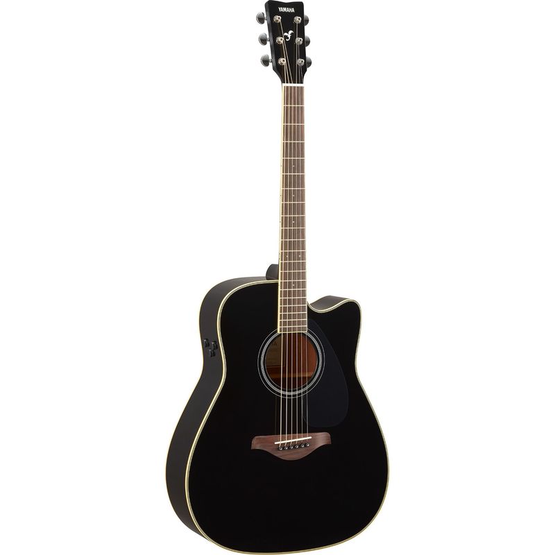 Yamaha FGC-TA TransAcoustic Cutaway - Black