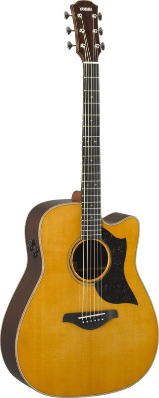 Yamaha A5R - Dreadnought Cutaway Acoustic Electric Guitar - Vintage Natural