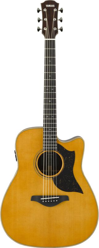 Yamaha A5R - Dreadnought Cutaway Acoustic Electric Guitar - Vintage Natural