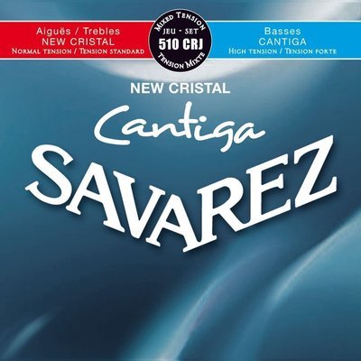 Savarez 510 CRJ New Cristal Cantiga - Normal Tension Trebles / Hard Tension Basses