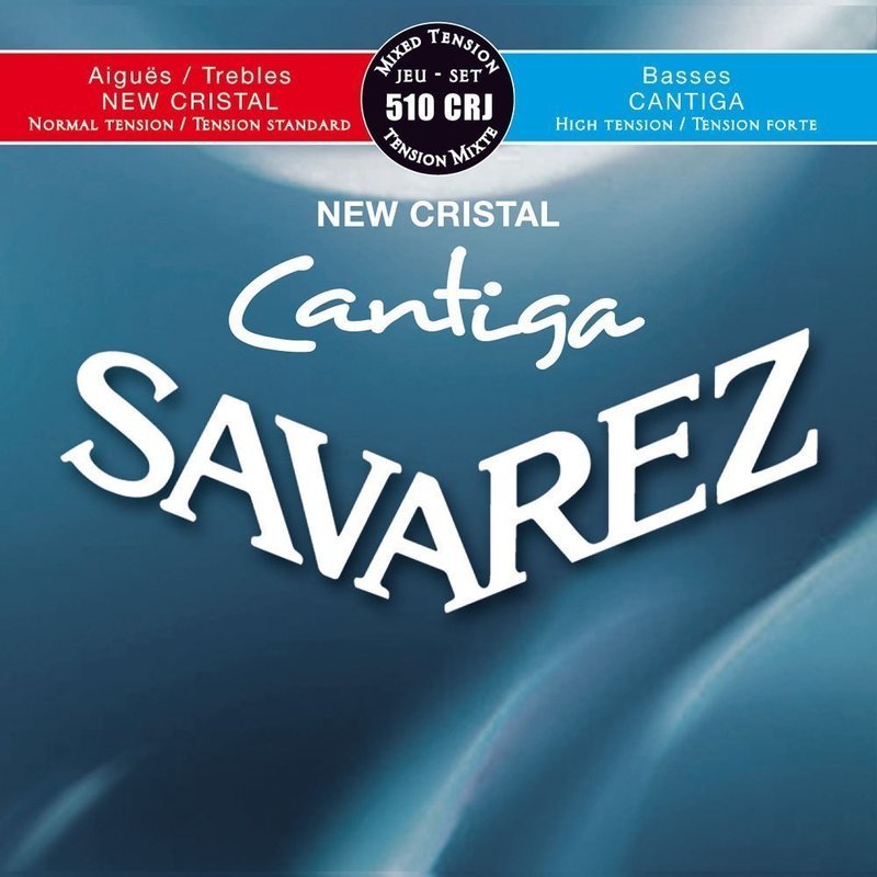 Savarez 510CRJ New Cristal Cantiga - Normal Tension Trebles / Hard Tension Basses Savarez 510CRJ New Cristal Cantiga - Normal Tension Trebles / Hard Tension Basses