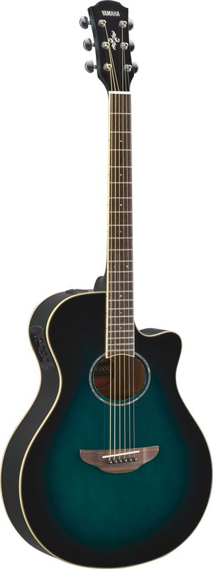 Yamaha APX600 Acoustic Electric Guitar - Oriental Blue Burst