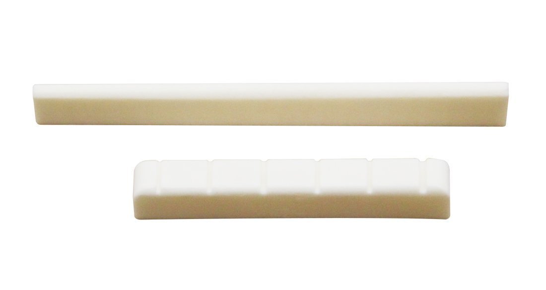 2sets Pure Bone Nut & Saddle Set for YAMAHA FG Acoustic Guitar 2sets Pure Bone Nut & Saddle Set for YAMAHA FG Acoustic Guitar