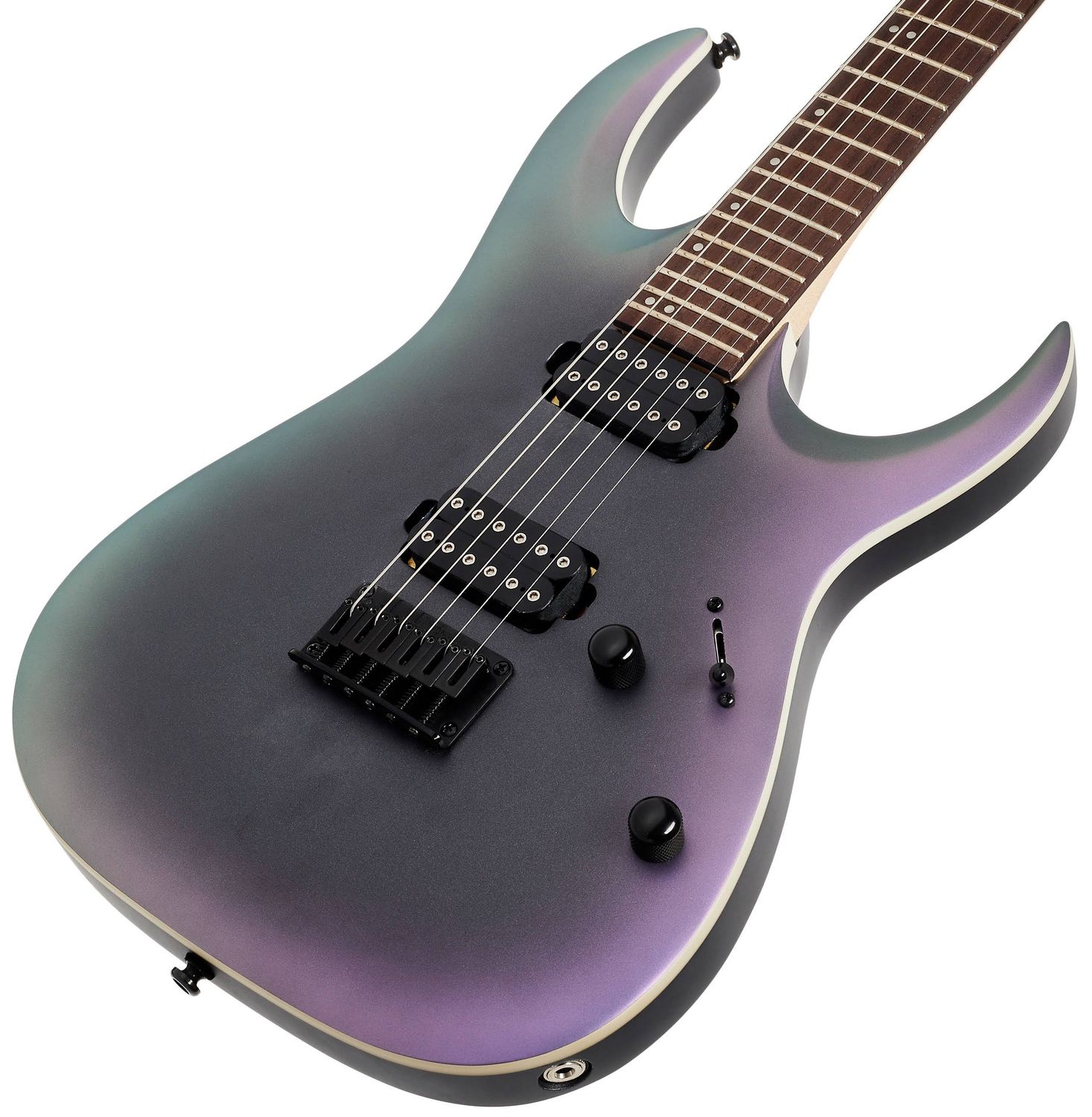 Ibanez RGA42EX Electric Guitar - Black Aurora Burst Matte