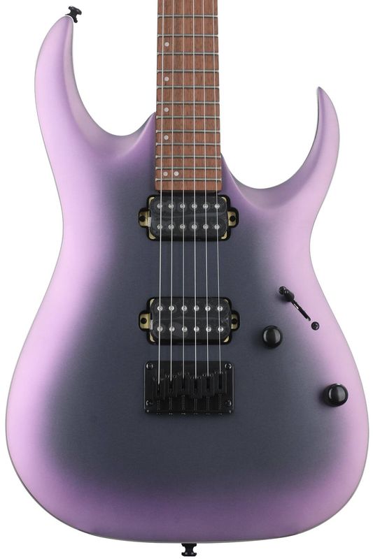 Ibanez RGA42EX Electric Guitar - Black Aurora Burst Matte