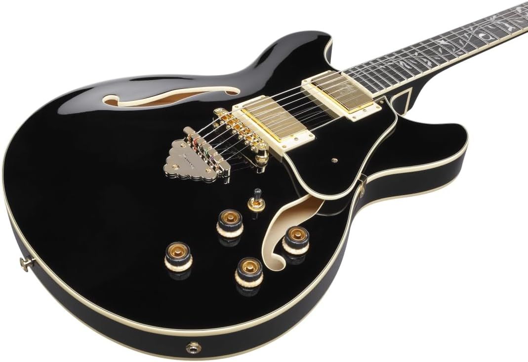 Ibanez AS93SP-BK Artcore Expressionist Electric Guitar - Black