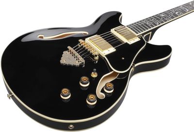 Ibanez AS93SP-BK Artcore Expressionist Electric Guitar - Black