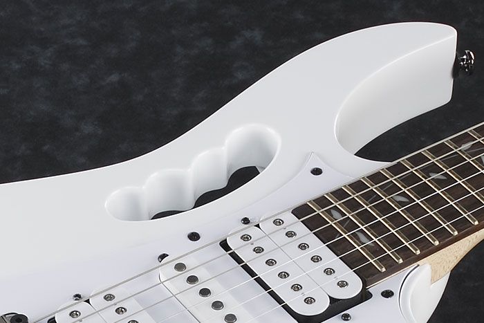 Ibanez JEMJR-WH - Steve Vai Signature Electric Guitar - White