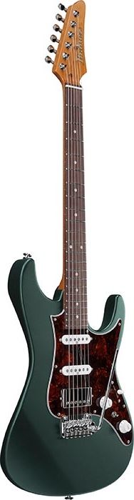Ibanez AZ2204N-VGF - Prestige Series - Solid Body Electric Guitar - Ivy Metallic Green Flat - Hardshell Case Included
