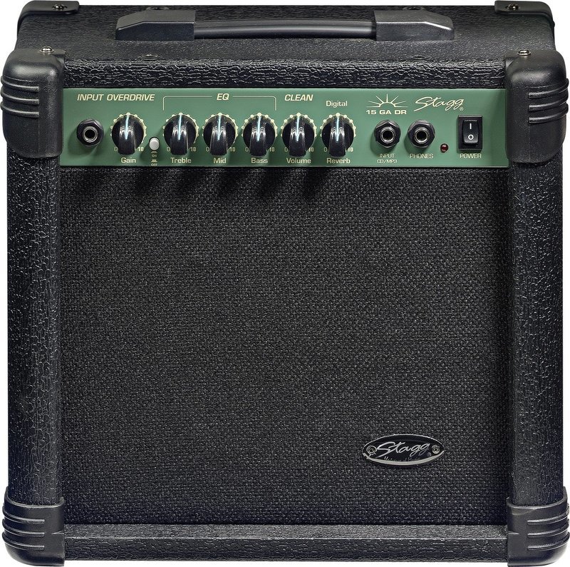 Stagg 15 GA DR - Digital Reverb Electric Guitar Amplifier Stagg 15 GA DR - Digital Reverb Electric Guitar Amplifier