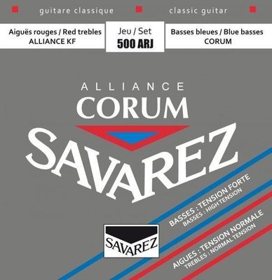Savarez 500ARJ Corum Alliance, High Tension Classical Guitar Strings