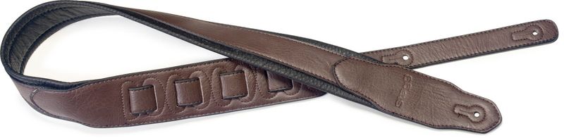 Stagg SPFL 40 DBRW Padded Leather Style Guitar Strap, Dark Brown Stagg SPFL 40 DBRW Padded Leather Style Guitar Strap, Dark Brown