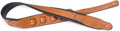Stagg SPFL 40 HON Padded Leather Style Guitar Strap, Honey Stagg SPFL 40 HON Padded Leather Style Guitar Strap, Honey