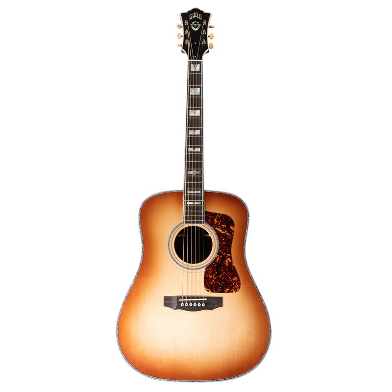 Guild USA D-55 Special - GSR - Pacific Sunset Burst - Spruce/Rosewood