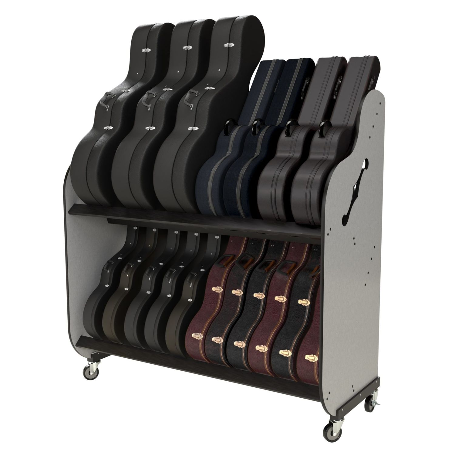 A&S Crafted Products – The Band Room™ Mariachi Instrument Rack for Music Teachers (BRDMCO or BRDMGC) A&S Crafted Products – The Band Room™ Mariachi Instrument Rack for Music Teachers (BRDMCO or BRDMGC)